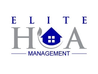 Elite HOA Management logo design by uttam