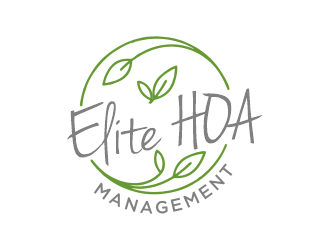 Elite HOA Management logo design by Gwerth