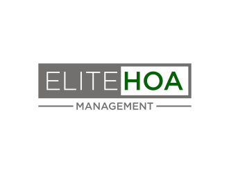 Elite HOA Management logo design by rief