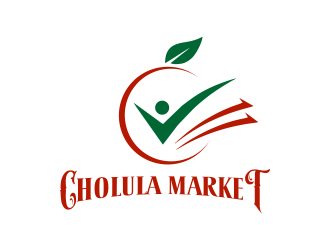 Cholula Market logo design by Gwerth