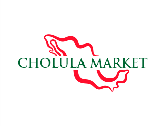 Cholula Market logo design by Gwerth