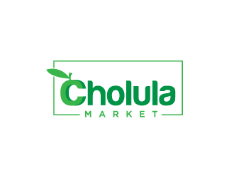 Cholula Market logo design by hwkomp