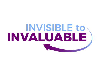 Invisible to Invaluable logo design by denfransko