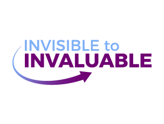 Invisible to Invaluable logo design by denfransko