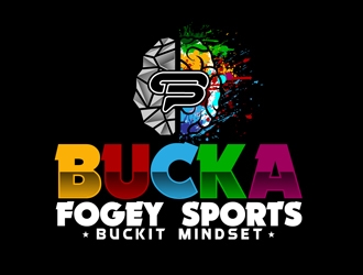 Bucka Fogey Sports logo design by DreamLogoDesign