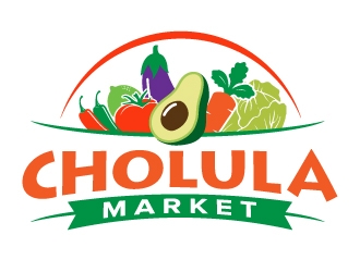 Cholula Market logo design by jaize