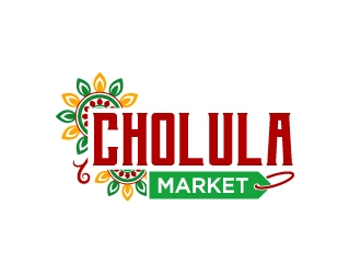 Cholula Market logo design by iamjason