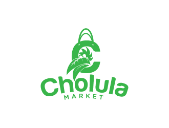 Cholula Market logo design by hwkomp