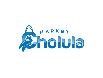 Cholula Market logo design by hwkomp