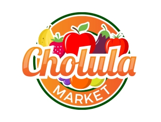 Cholula Market logo design by MarkindDesign