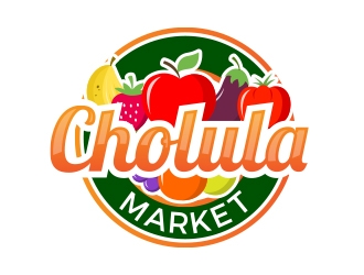 Cholula Market logo design by MarkindDesign