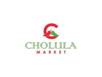 Cholula Market logo design by meliodas