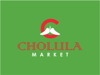 Cholula Market logo design by meliodas