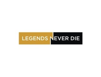 Legends Never Die logo design by Diancox