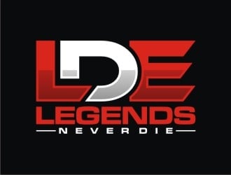 Legends Never Die logo design by agil
