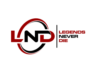 Legends Never Die logo design by Inaya