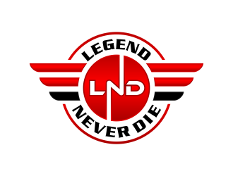 Legends Never Die logo design by scolessi