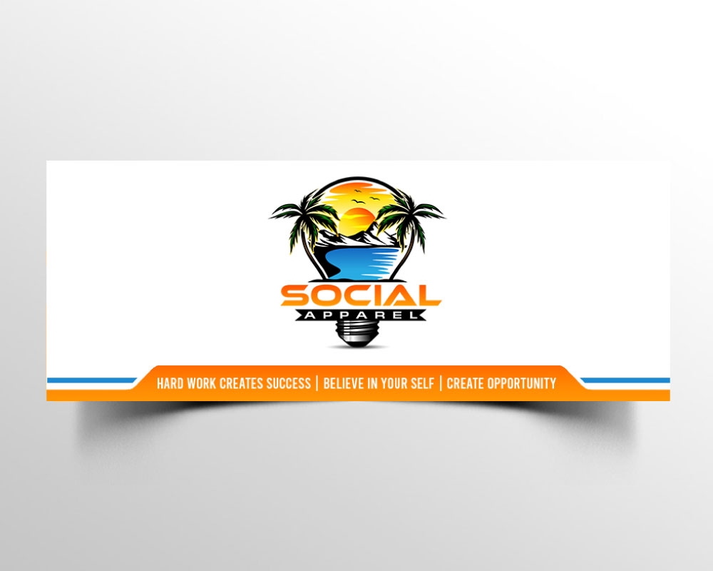 Social Apparel  logo design by Boomstudioz