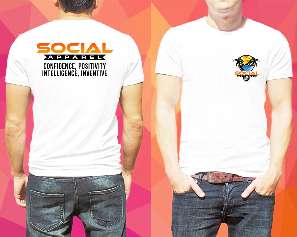 Social Apparel  logo design by Boomstudioz