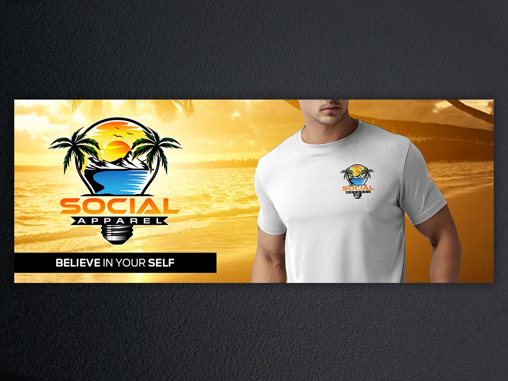 Social Apparel  logo design by KHAI