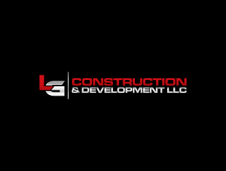 LG Construction & Development LLC logo design by RIANW