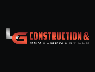 LG Construction & Development LLC logo design by bricton