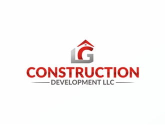 LG Construction & Development LLC logo design by Ulid