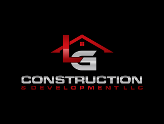 LG Construction & Development LLC logo design by grafisart2