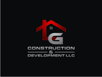 LG Construction & Development LLC logo design by amsol