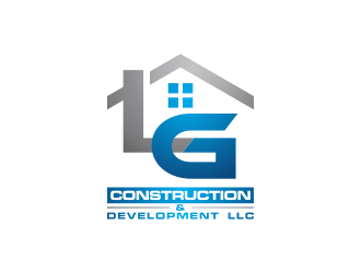 LG Construction & Development LLC logo design by almaula