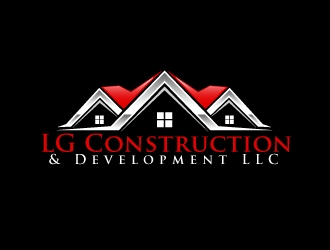 LG Construction & Development LLC logo design by AamirKhan