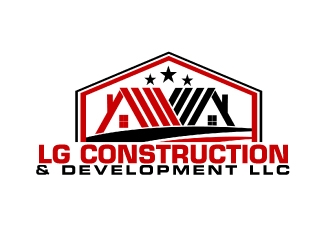 LG Construction & Development LLC logo design by AamirKhan