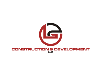 LG Construction & Development LLC logo design by rief