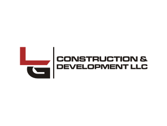 LG Construction & Development LLC logo design by rief