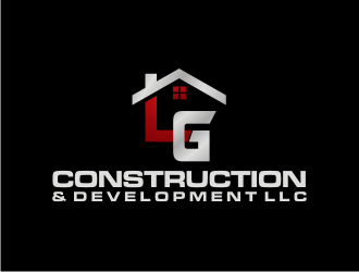 LG Construction & Development LLC logo design by BintangDesign