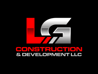 LG Construction & Development LLC logo design by ingepro