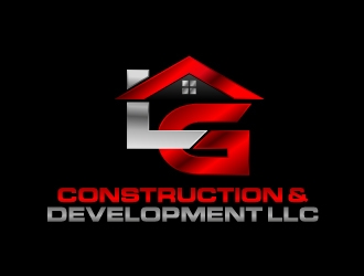 LG Construction & Development LLC logo design by yans