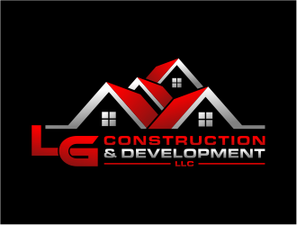 LG Construction & Development LLC logo design by cintoko