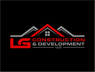 LG Construction & Development LLC logo design by cintoko