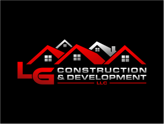 LG Construction & Development LLC logo design by cintoko