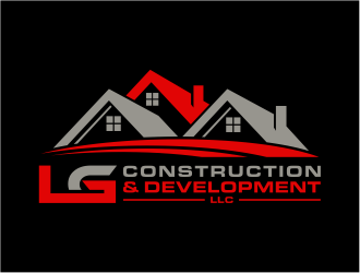 LG Construction & Development LLC logo design by cintoko