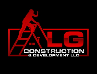 LG Construction & Development LLC logo design by dasigns