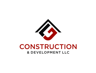 LG Construction & Development LLC logo design by mbamboex