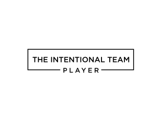 The Intentional Team Player logo design by Barkah