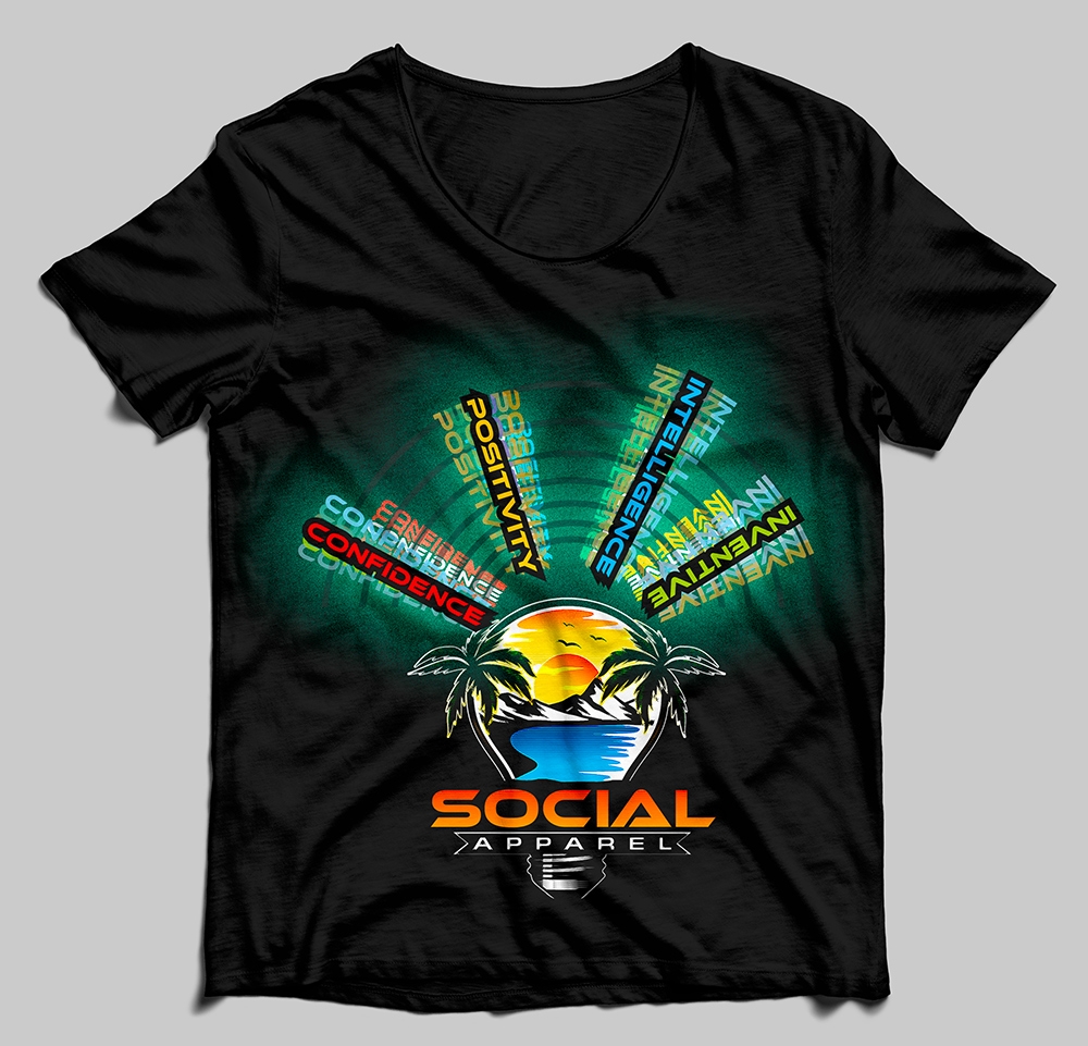 Social Apparel  logo design by MCXL