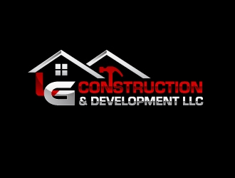 LG Construction & Development LLC logo design by dasigns