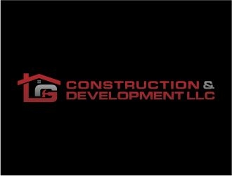 LG Construction & Development LLC logo design by boogiewoogie