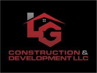 LG Construction & Development LLC logo design by boogiewoogie