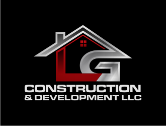 LG Construction & Development LLC logo design by BintangDesign