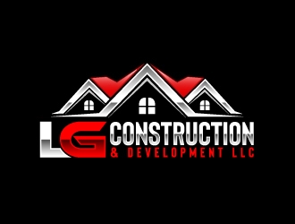 LG Construction & Development LLC logo design by AamirKhan